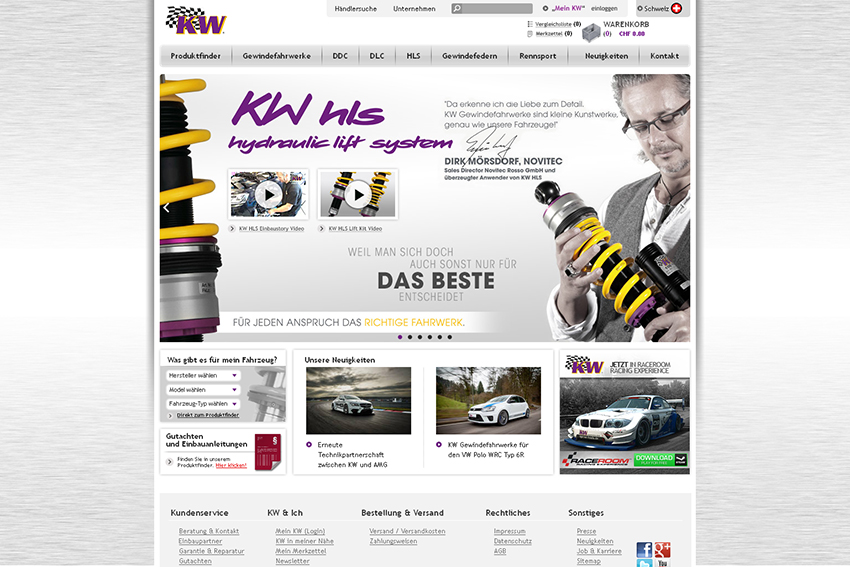 KW Automotive Gmbh est une société allemande spécialisée dans le développement, la production et la vente d'accessoires automobiles.
