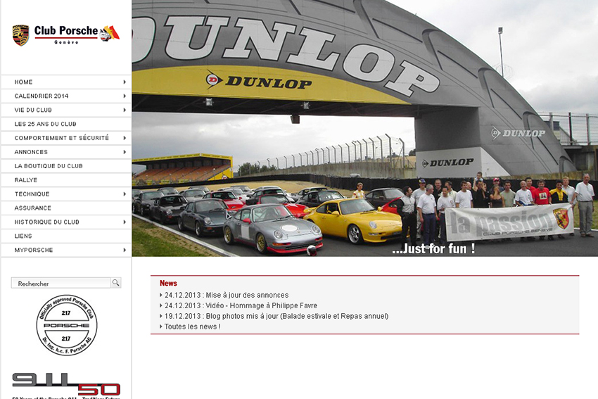 Le Porsche Club de Genève regroupe tous les passionnés de la marque sportive mythique allemande de la région.