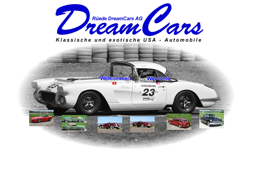 Rüede DreamCars AG est un garage en Suisse allemande proposant tout type de véhicules exotiques et classiques d'origine américaine.