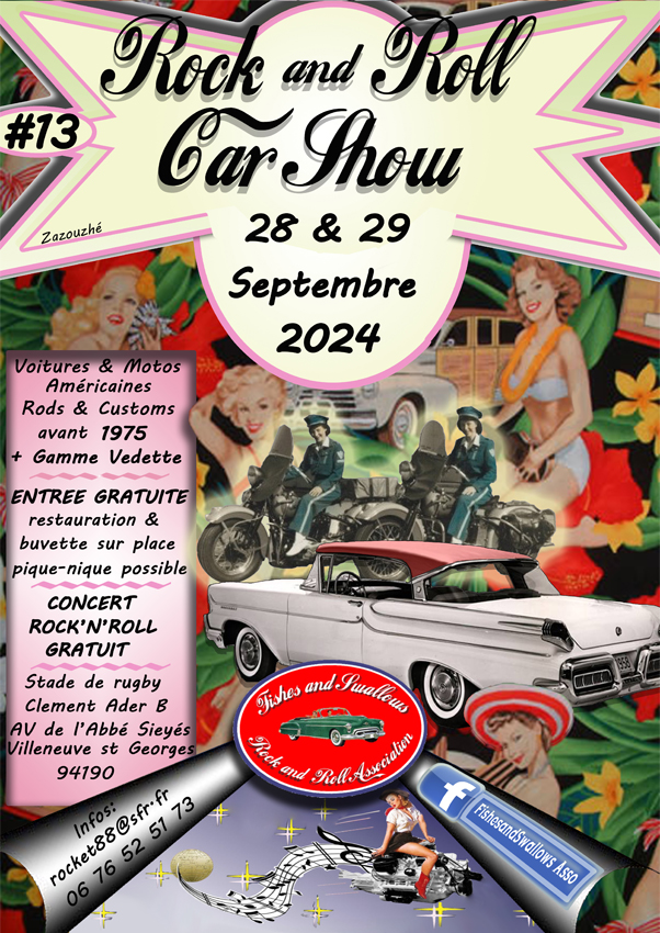 Rock And Roll Car Show 2024