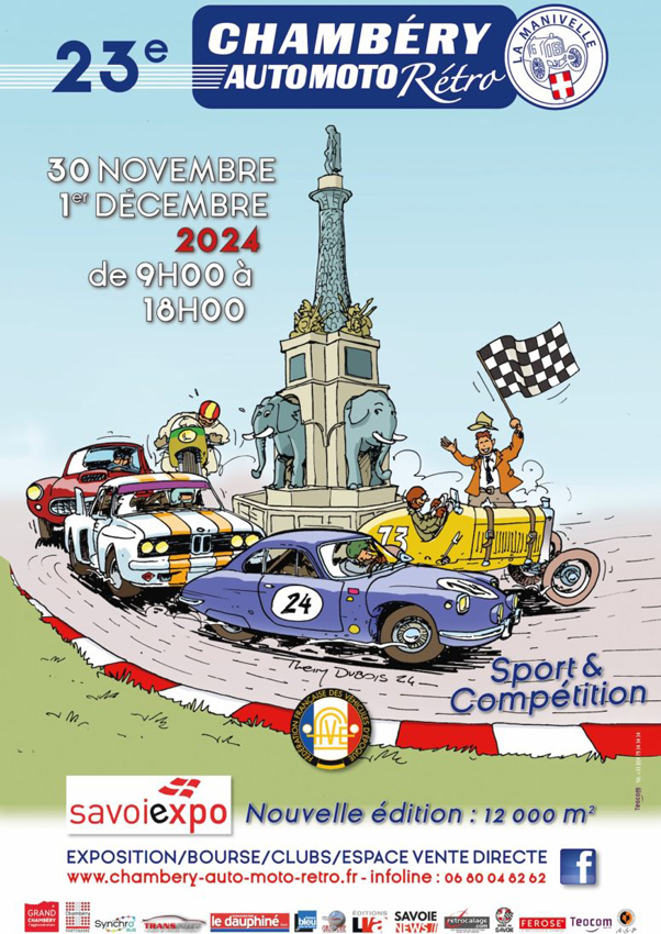 Chambéry Auto Moto Rétro 2024